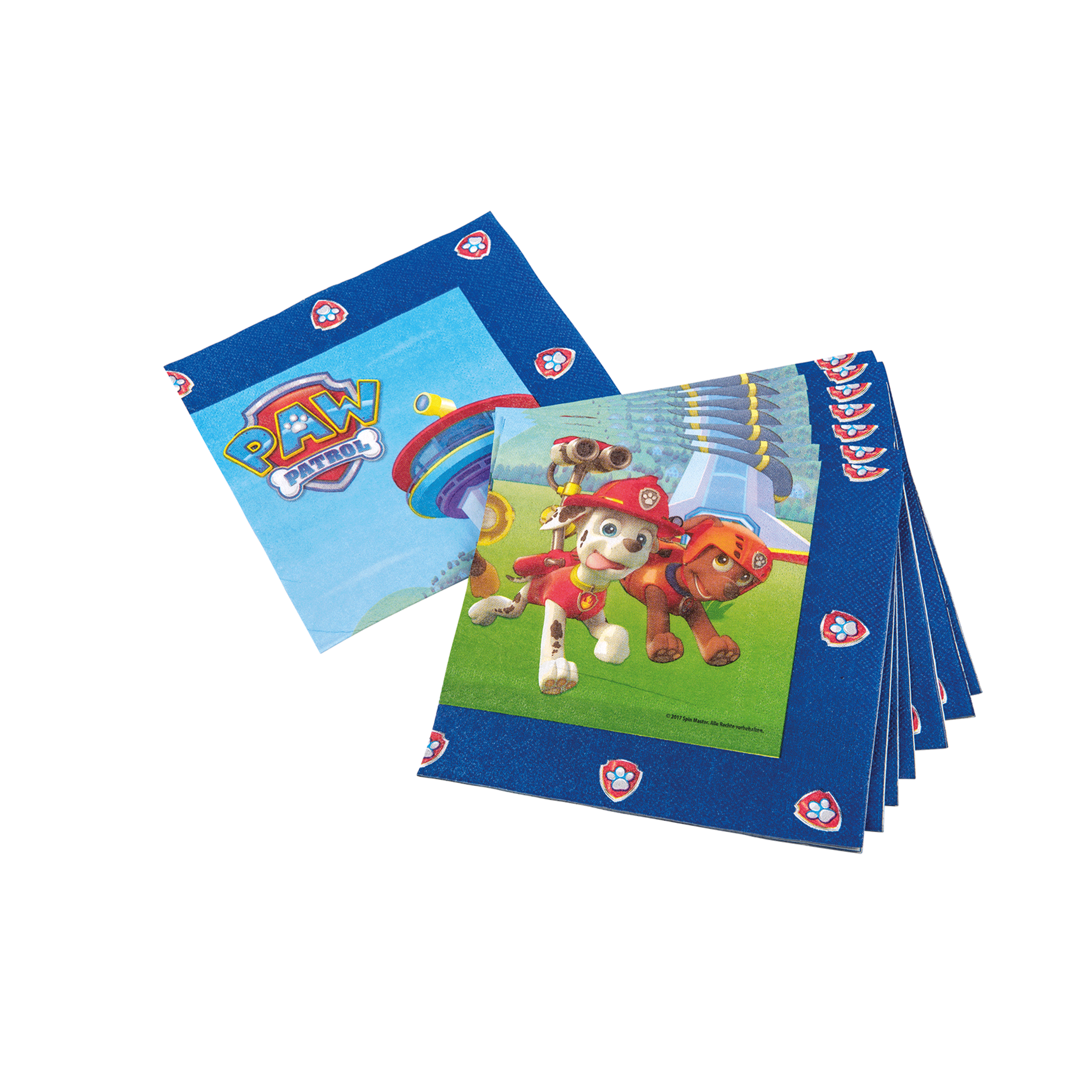 20x Servietten Paw Patrol 33 x 33 cm