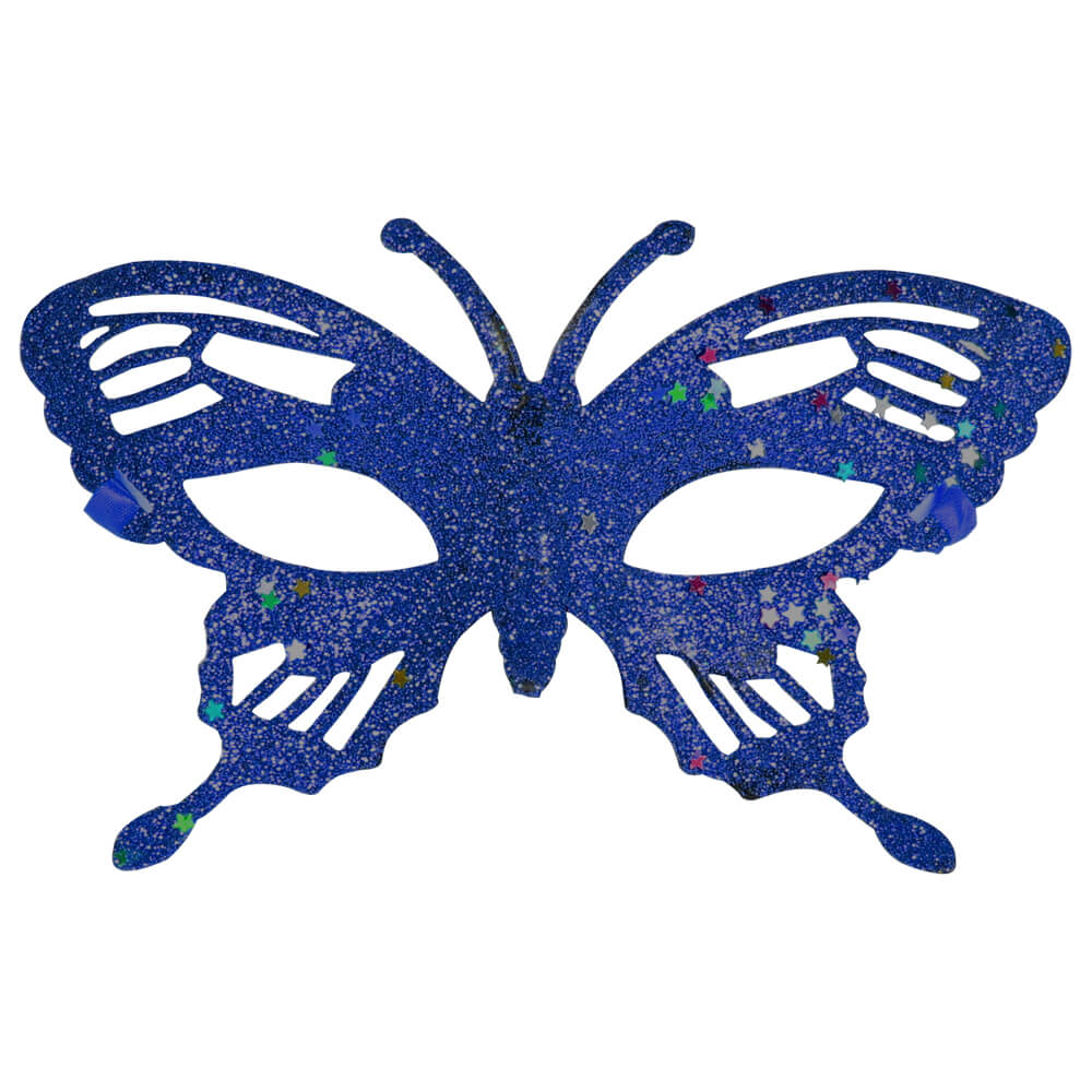 Schmetterling Maske - Blau