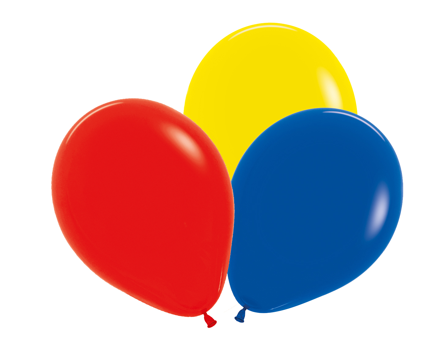 12065 7x Luftballon bunt mix Ø 30 cm