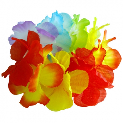 Hawaiiarmband_eins Blumenkette "Hawaii-Armband / Haarband"