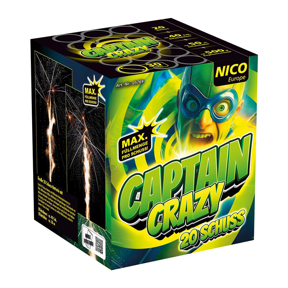 Captain Crazy, 20 Schuss