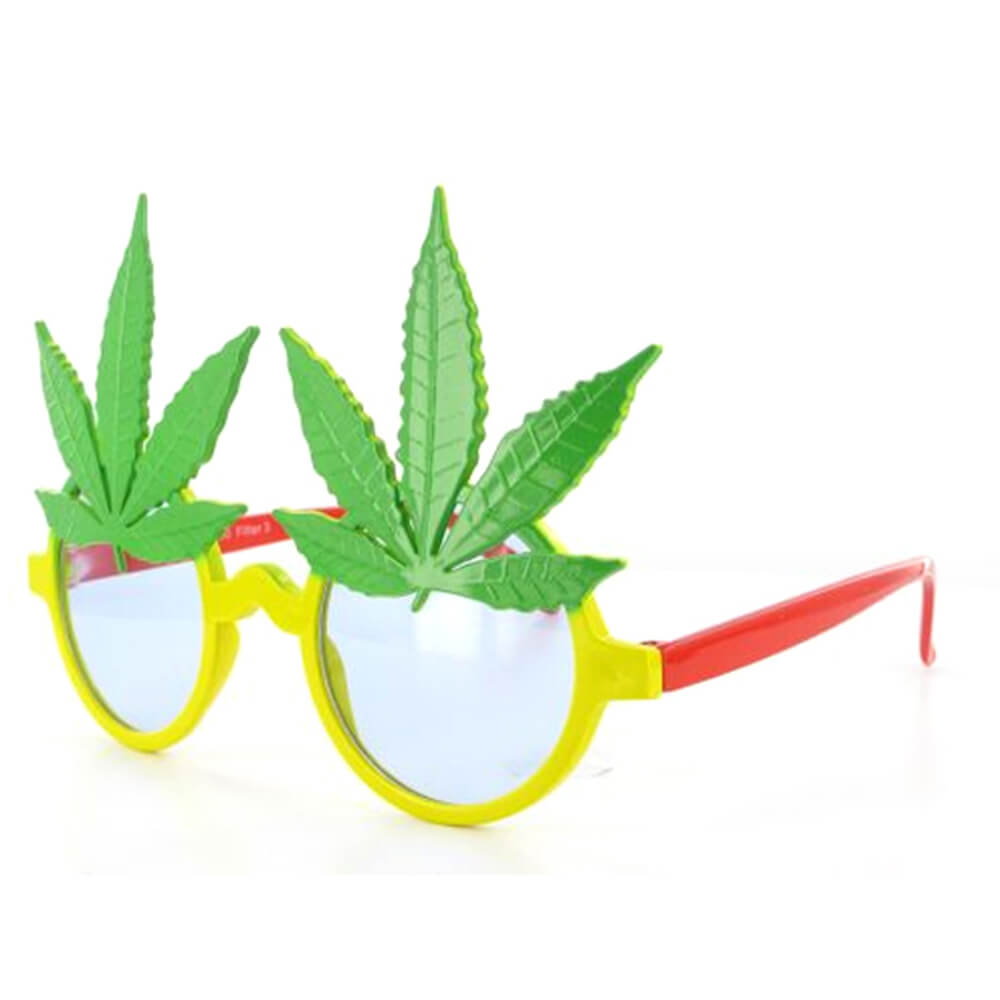 Funbrille Weed Hanf Cannabis