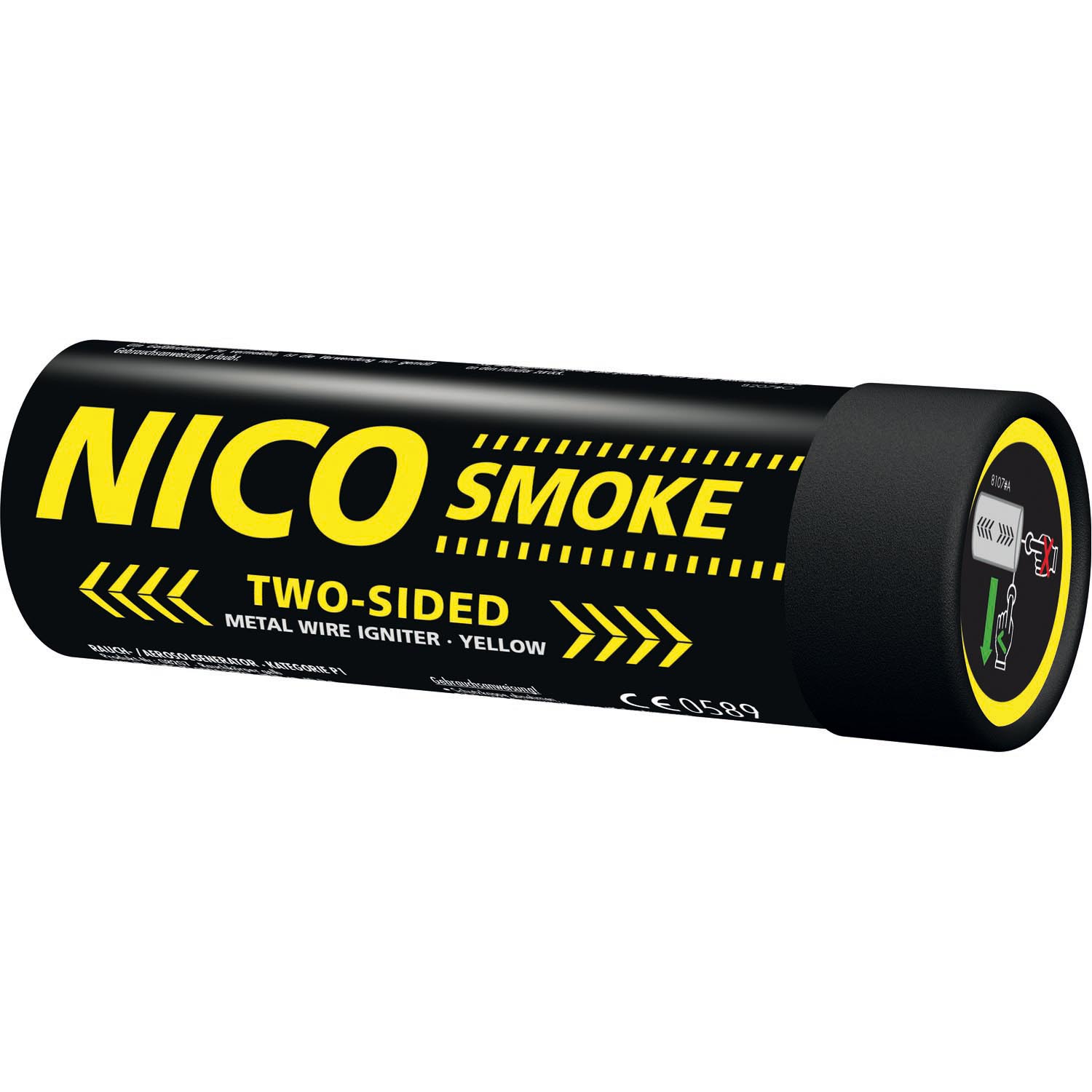 Nico Smoke Two-Sided 50 s, Gelb