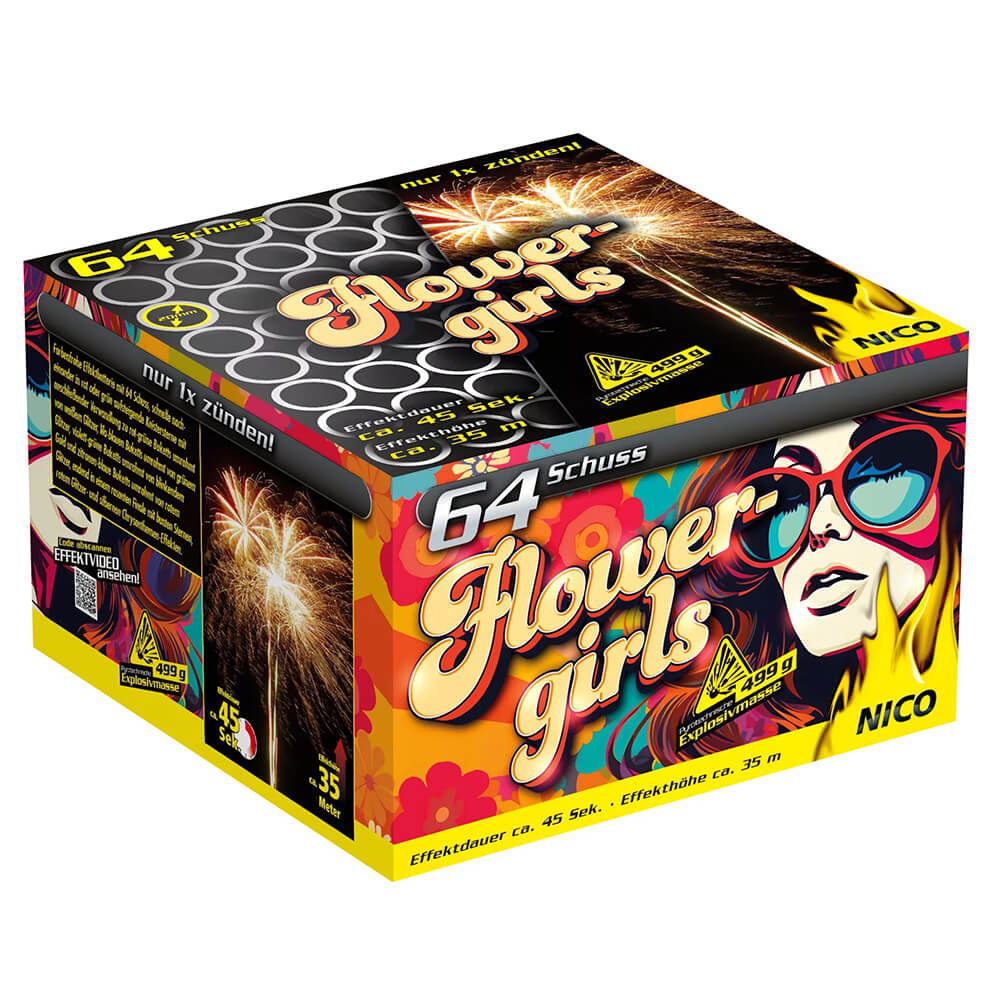 Flowergirls, 64 Schuss