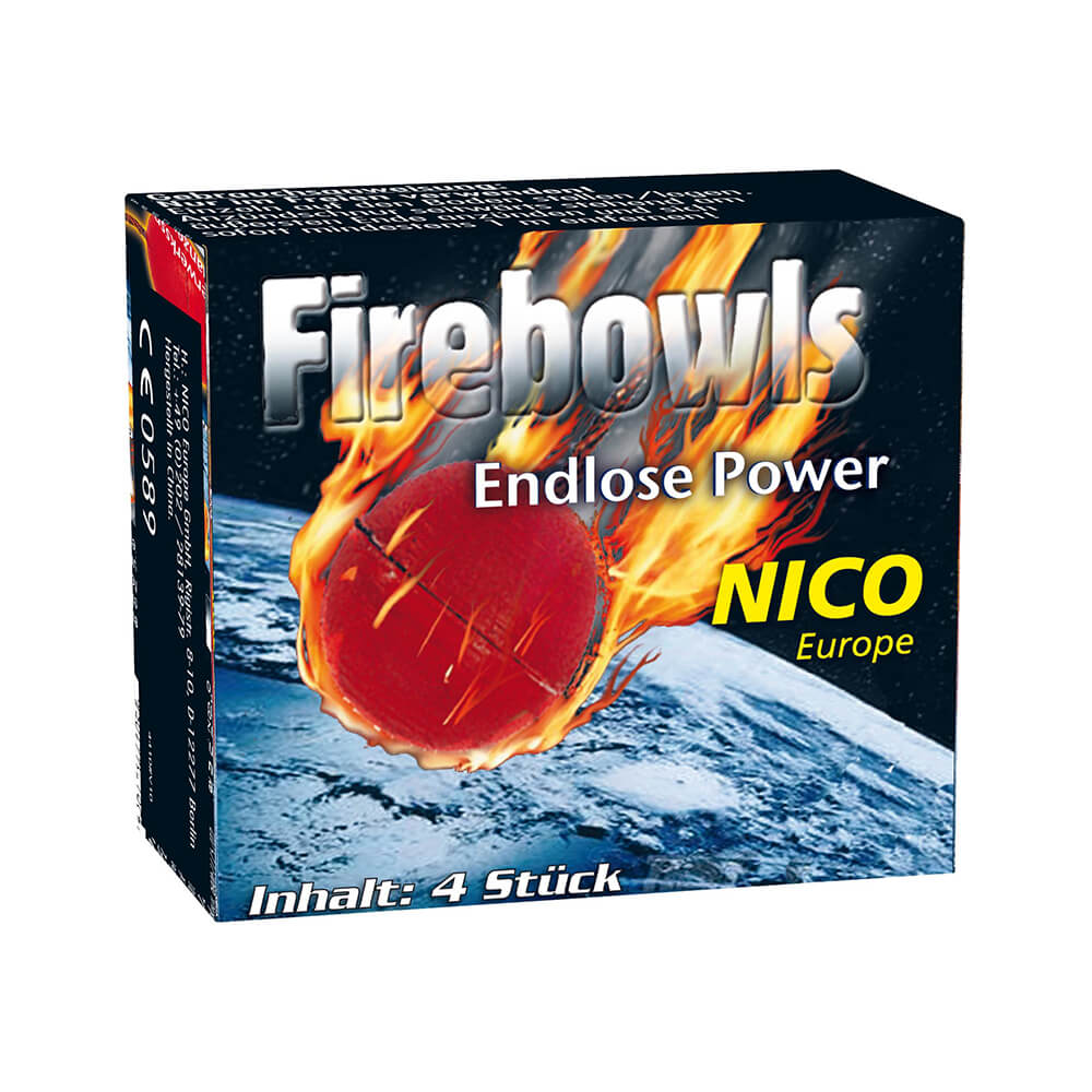 Firebowls, 4er-Schtl.