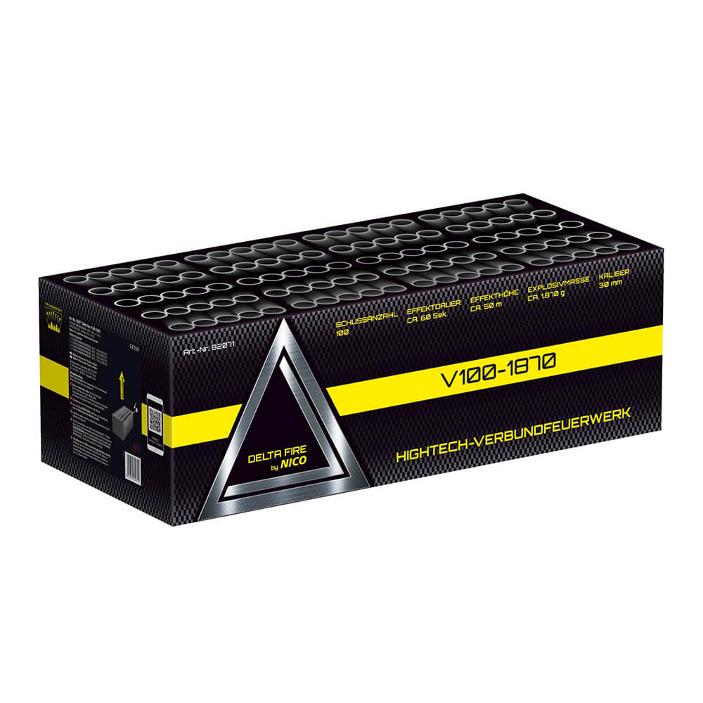 Delta Fire V100-1870, 100 Schuss
