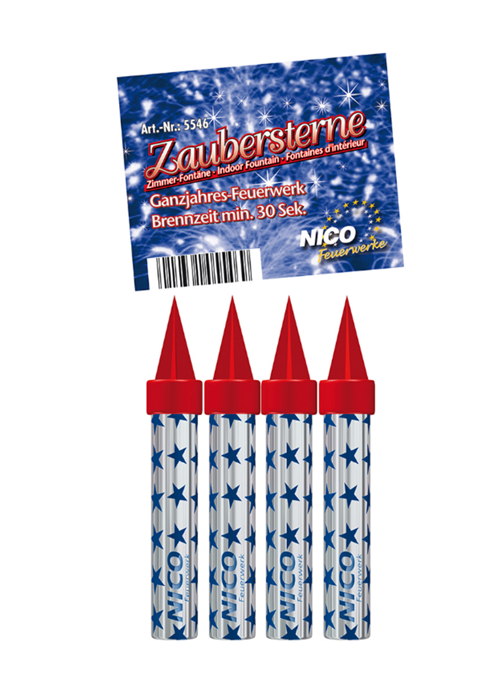 6a Zaubersterne, 30s im 4er Btl.