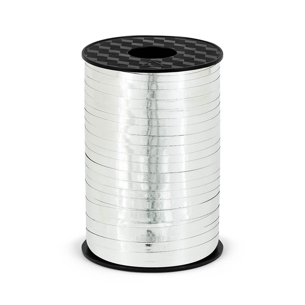 Geschenkband, Silber, 5mm / 225m
