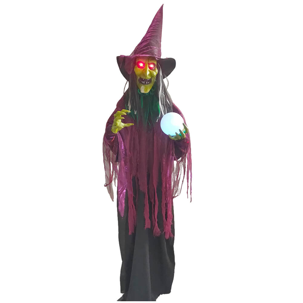 Böse Hexe Animatronic Dekofigur 168 cm