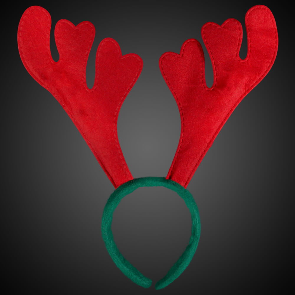 4e1a38c386e2d263929fda2765581751 Haarreifen aus Filz mit Rentiergeweih