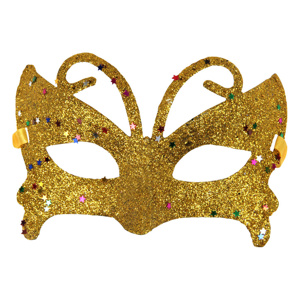 Schmetterling Maske Design2 - Gold