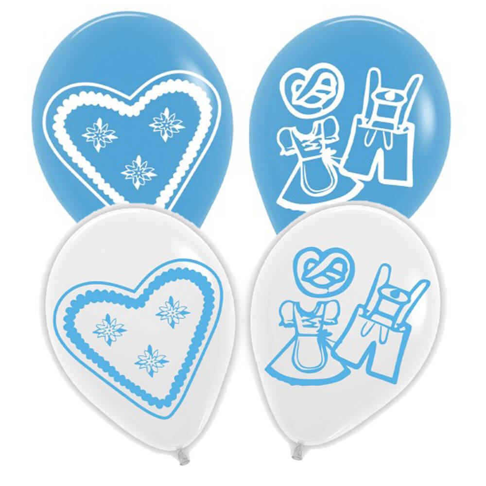 Oktoberfest Luftballons Mix – 25 Stück, Ø ca. 22 cm Oktoberfest Luftballons Mix – 25 Stück, Ø ca. 22 cm