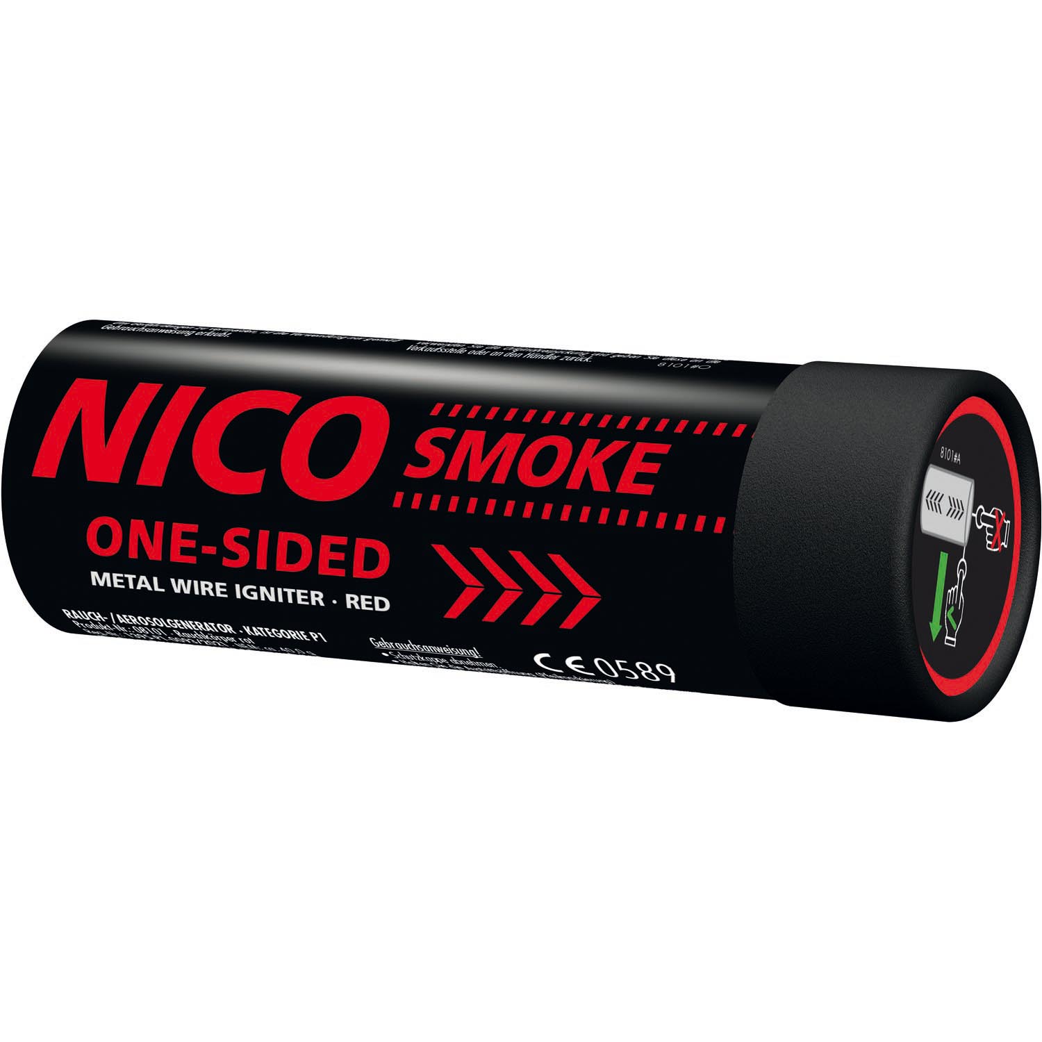 Nico Smoke One-Sided 80 s, Rot