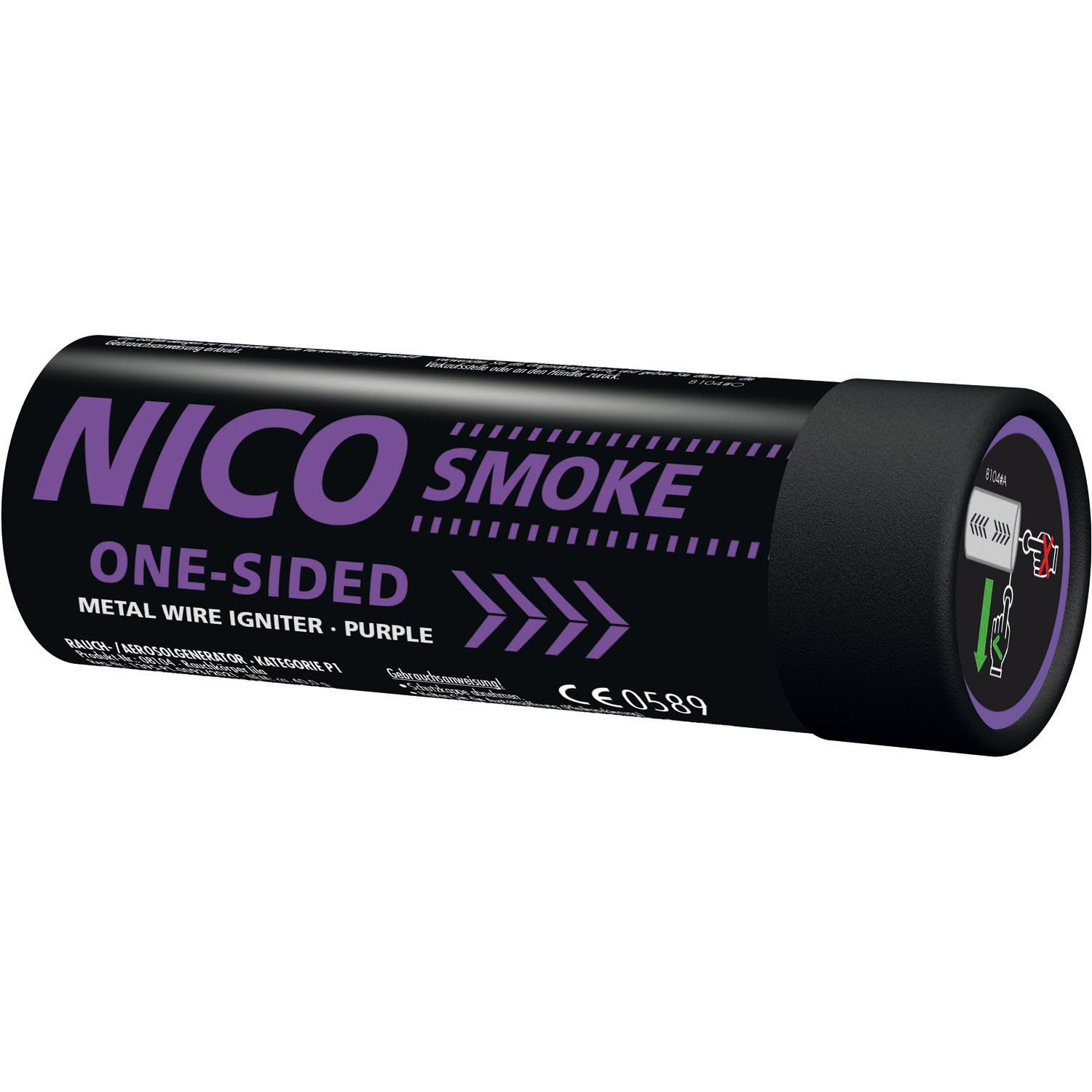 Nico Smoke One-Sided 80 s, Lila