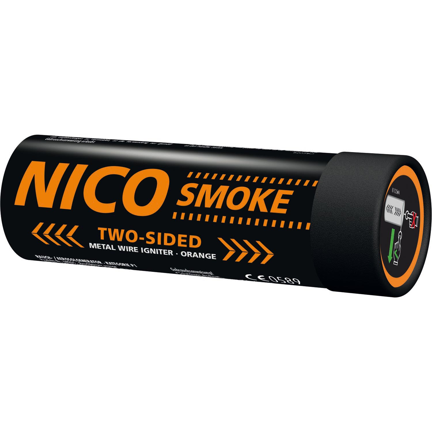 Nico Smoke Two-Sided 50 s, Orange