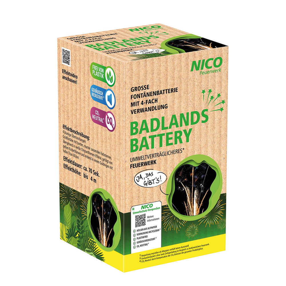 Badlands Battery, 4er-Fontänenbatterie
