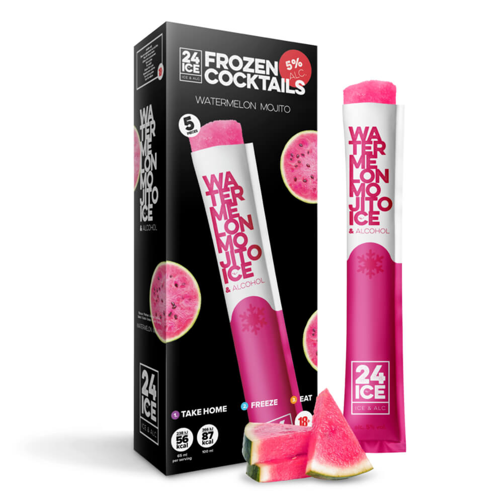 Frozen Cocktail Watermelon Mojito 5er Pack Frozen Cocktail Watermelon Mojito 5er Pack