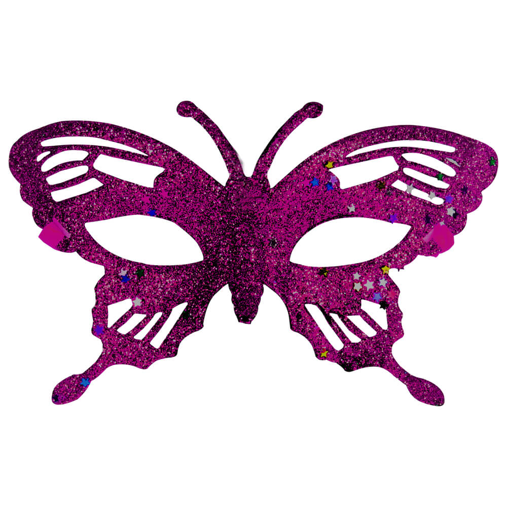 Schmetterling Maske - Pink