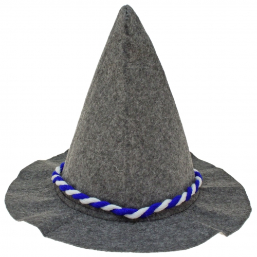 Seppelhut Blau / Weiß