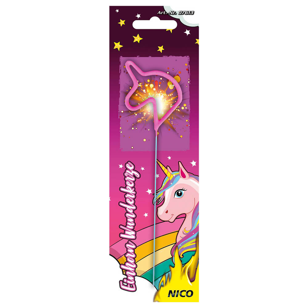 Wunderkerze Einhorn