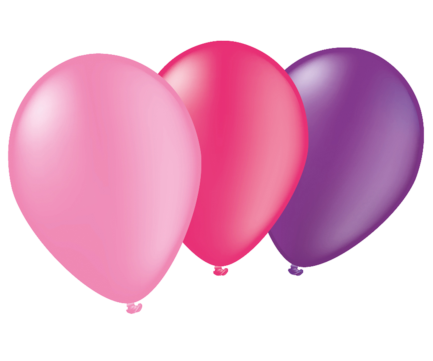 12041_0 8x Luftballon Girls Ø 30 cm