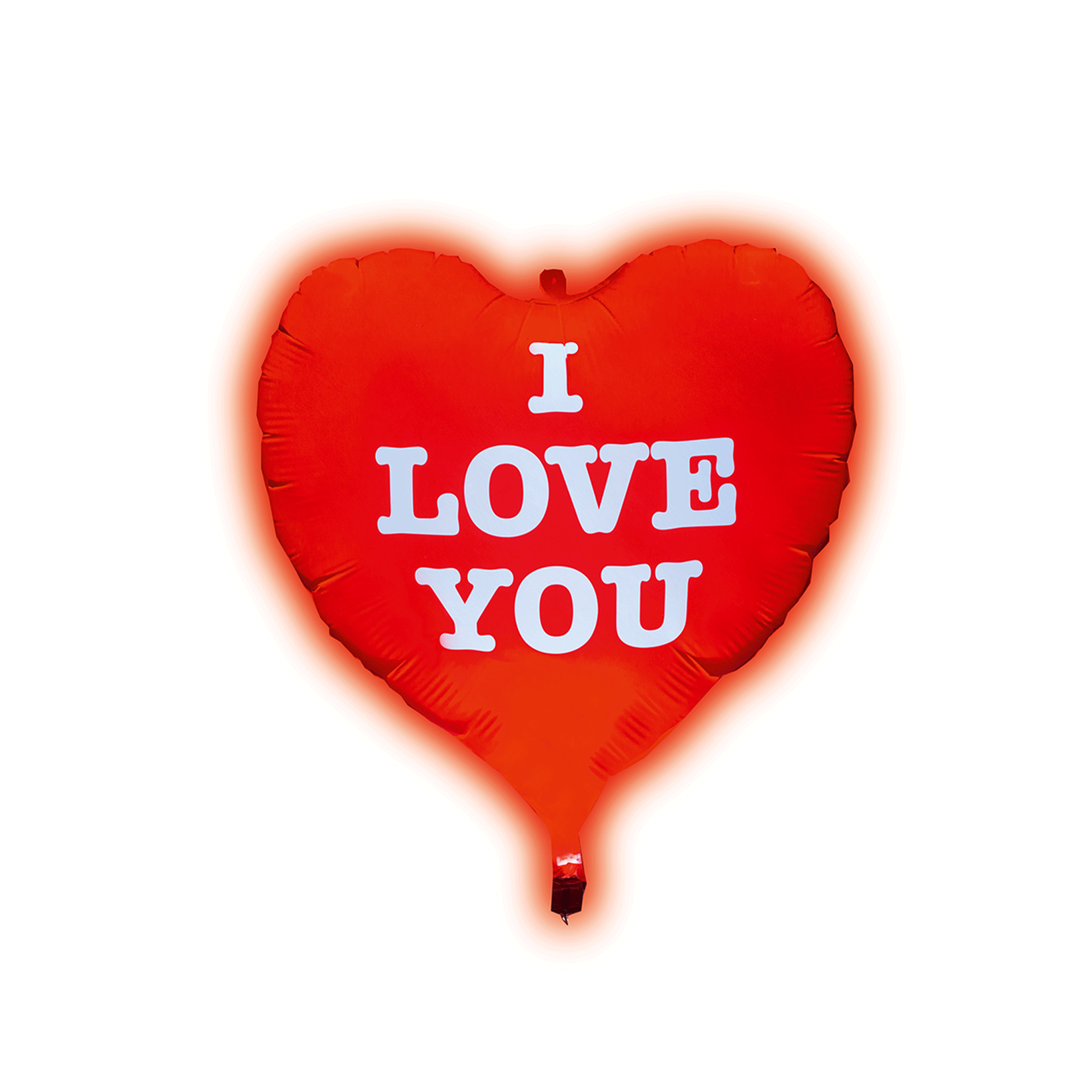 LED Folienballon i love you Ø 65 cm