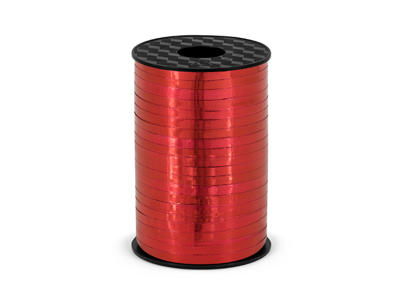 PRM5-007_01_S Geschenkband, Rot, 5 mm / 225 m