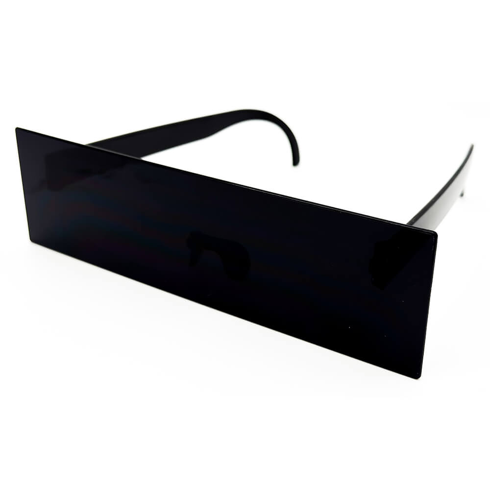 Brille Zensur, Schwarz