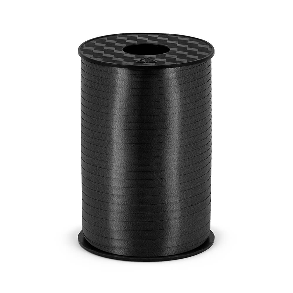 Geschenkband, Schwarz, 5mm / 225m 