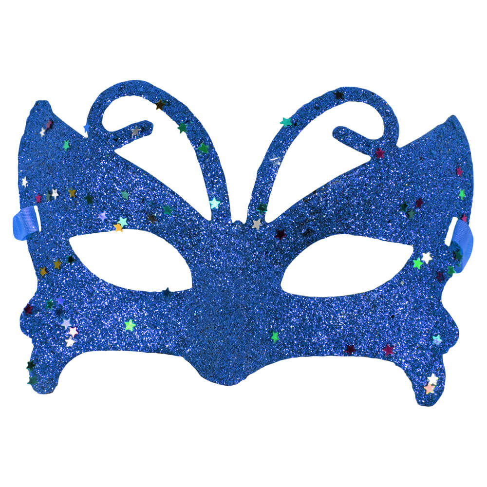 Schmetterling Maske Design2 - Blau