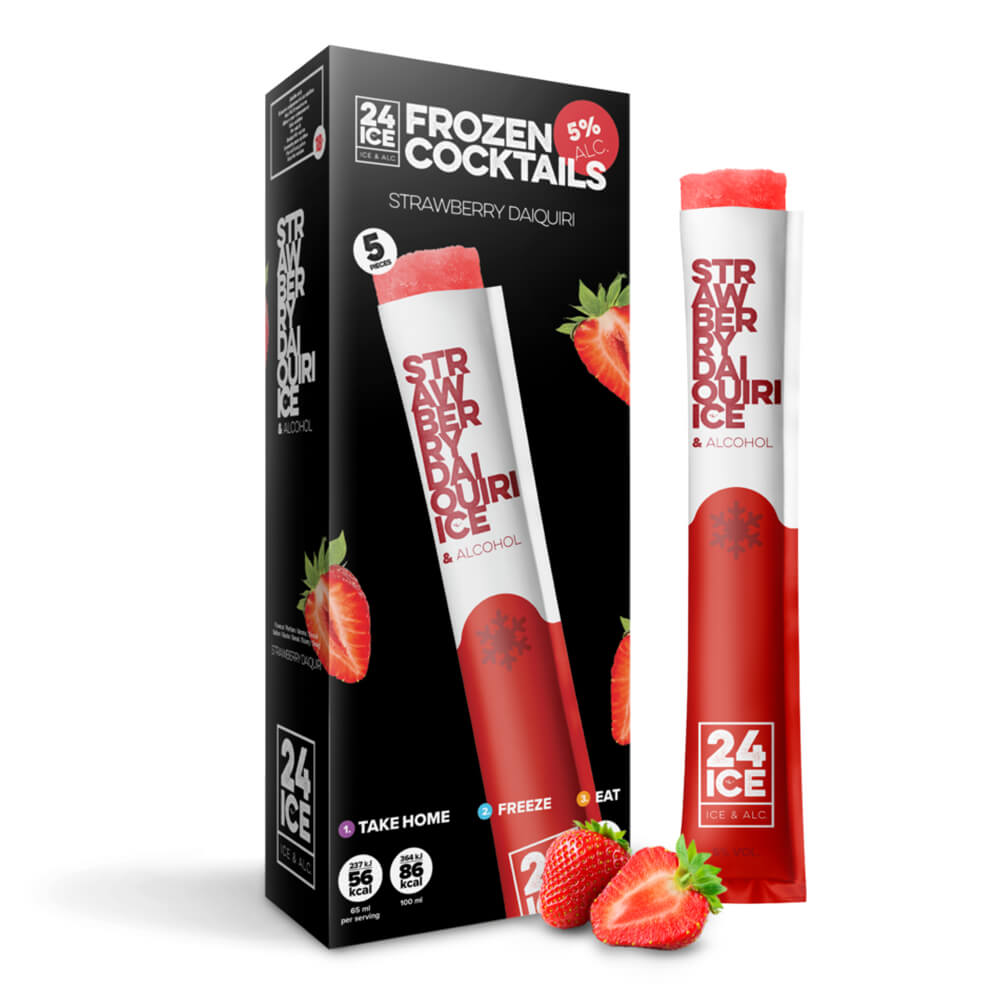 Frozen Cocktail Strawberry Daiquiri 5er Pack Frozen Cocktail Strawberry Daiquiri 5er Pack