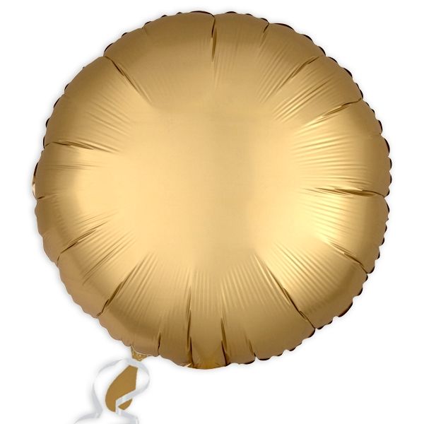 SP1812_01 Folienballon gold satin Ø 34 cm