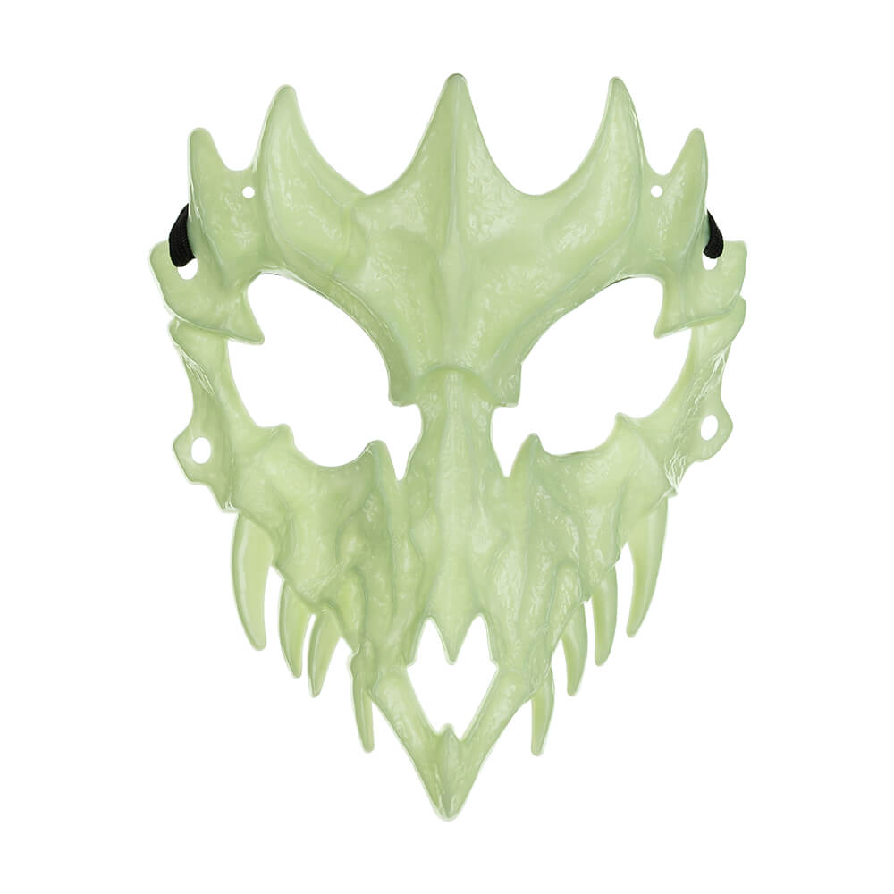 Leuchtende Totenkopfmaske, 14.5x18cm Leuchtende Totenkopfmaske, 14.5x18cm