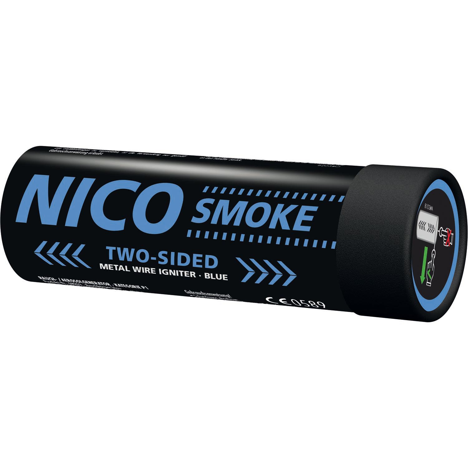 Nico Smoke Two-Sided 50 s, Blau